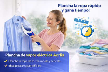 Plancha de vapor eléctrica Aorlis