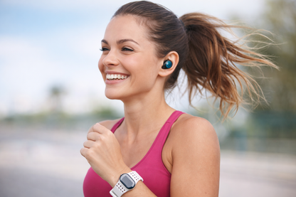 Auriculares deportivos inalámbricos F9 con pantalla LED y estuche de carga de 2000 mAh